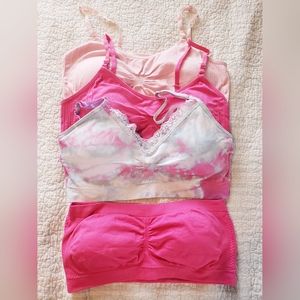 Set of 4 Coobie bralettes